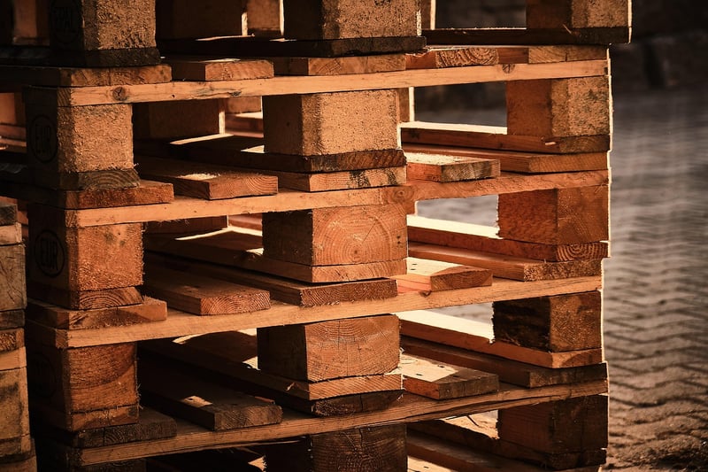 Pallet Flower Bed